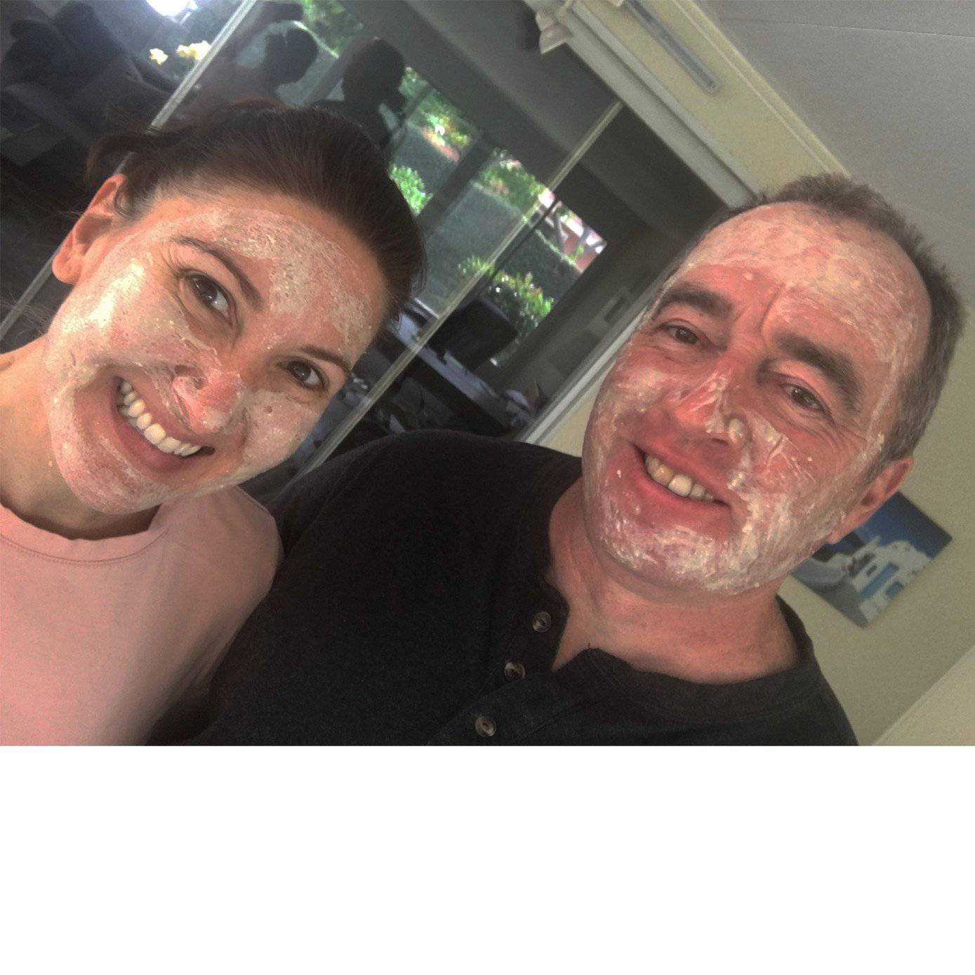 GLP-1 Organic Vitamin C & E Brightening & Tightening Face Mask - 2 oz.