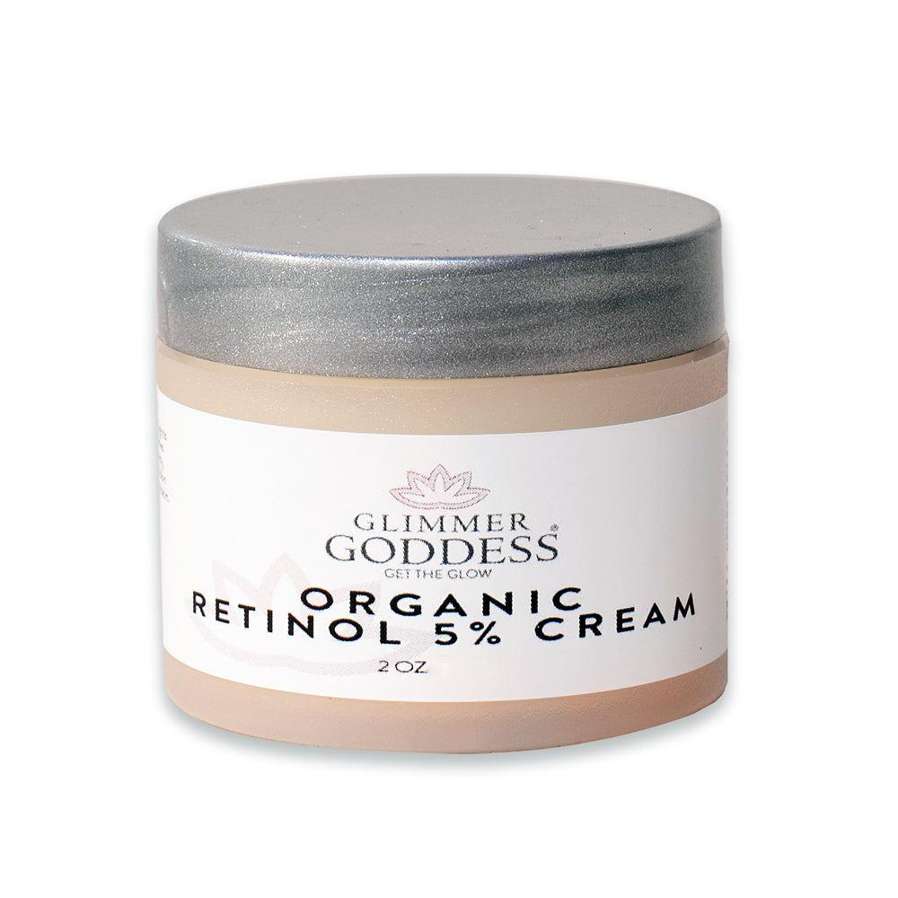 GLP-1 Organic Retinol Cream 5% - Nightly Skin Brightener